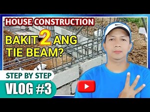 TIE BEAM | paano gumawa ng tie beam | construction of tie beam