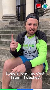 188K views · 266 reactions | Courir tout en ramassant des déchets, c’est l’idée géniale du Nantais Nicolas Lemonnier. Son groupe Run Eco Team compte aujourd’hui des milliers de membres dans 114 pays, grâce à un petit coup de pouce… du patron de Facebook. | Konbini news | Facebook