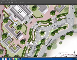 how to render master plan in photoshop - Muhammad Muhyuddin ✪