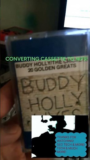 CONVERTING CASSETTE TO MP3!
