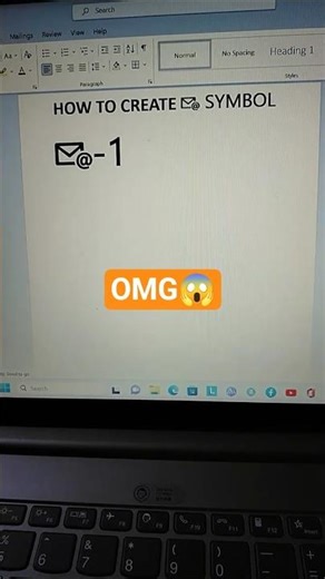 MS Word Magic Trick: Alt Code Shortcuts 🔥| #email #symbol in #msword #shorts