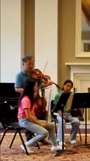 All that short note! #violin #viola #classicalmusic #chambermusic #dvořák #quartet #articulation