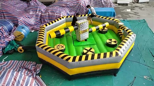 Mechanic Bucking Bull  Sport Games Inflatable Jump Bounce Mechanical Riding Meltdown Sport Game Inflatable Adult Sports Games