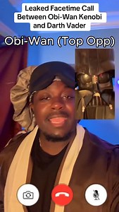 38K views · 2.4K reactions | Obi-Wan & Darth Vader Leaked Facetime. #obiwan #obiwankenobi #darthvader #vader #starwars #jedi #sith #fyp #fypシ #viralvideos | Jay Pierlis | Facebook