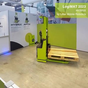 LogiMAT 2023 has come to and end, but we are still moving ahead (literally). Take a look at HYBRIX : the collaborative mobile robot pallet truck with autonomous movement and unloading, manual loading of pallets. It's an easy and safe solution to upgrade your logistic processes and integrate with your workflow. With HYBRIX: ✅ No infrastructure needed ✅ Easy to deploy and safe ✅ ISO level safety Learn more: https://lnkd.in/eRP_HHAt #materialhandling #robotics #innovation #technologysolutions #tech