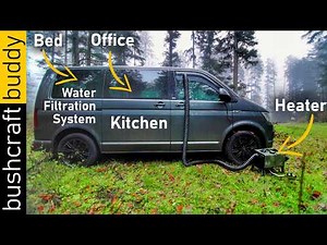 No-Build Van-Conversion | Van-Tour and Use | VW T6 Multivan