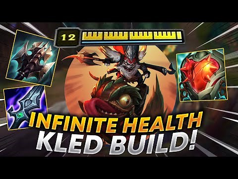 The Infinite Scaling Tank Kled Build!