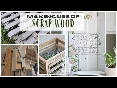 Scrap Wood Projects ~ DIY Home Decor ~ Old Wood Ideas ~ Barn Wood Projects