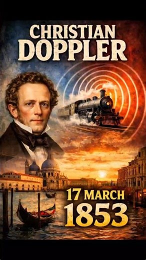 Remembering Christian Doppler — March 17, 1853 | The Man Behind the Doppler Effect