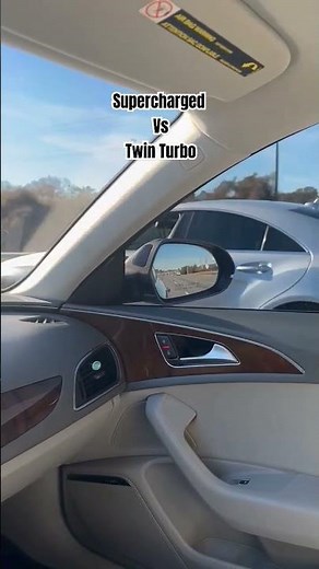 Supercharged A6 VS Stage 2 CLS 550 #amg #rs #cls #audi #Mercedes