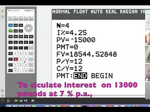 TVM solver IN TI84 plus CE