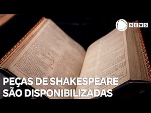 Cópias das primeiras peças de William Shakespeare são disponibilizadas