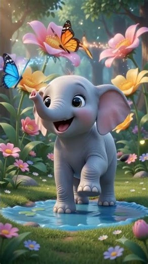 "Elephant is Dancing! 🐘💃 Fun Animated Song for Toddlers & Kids | Learn & Dance"