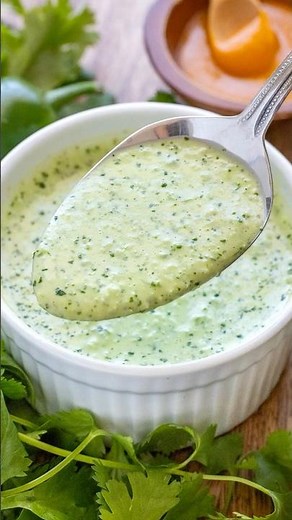 Aji Verde (Acılı Peru Yeşil Sosu)