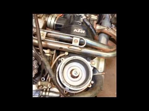 KTM LC4 Motor SEM Stator Installation