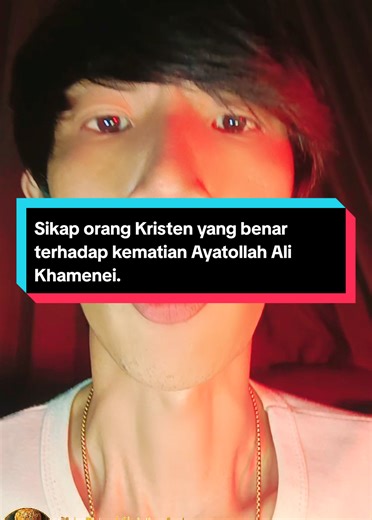 Sikap Orang Kristen Terhadap Kematian Khamenei