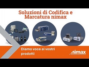 Soluzioni di Codifica e Marcatura Nimax