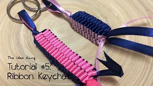 1.6M views · 1.1K reactions | DIY Ribbon Keychain Tutorial More DIY videos: Follow us The Idea King Subscribe Youtube: https://www.youtube.com/TheIdeaKing www.theideaking.com | The Idea King | Facebook
