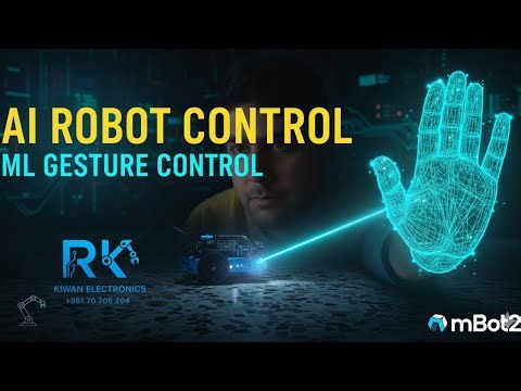 Control mBot2 Robot with Hand Gestures Using Machine Learning in mBlock | AI Project Tutorial