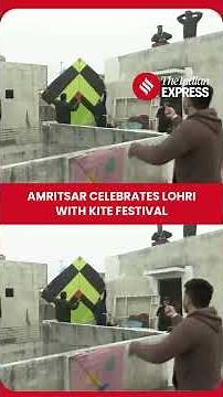 Amritsar Celebrates Lohri with Massive Kite Flying Festival