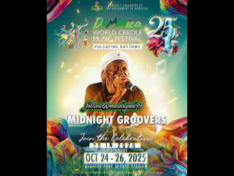 Midnight Groovers live @ Dominica World Creole Music Festival 2025