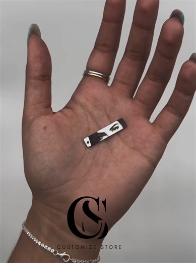 OMG, you guys! 😍 This eye locket is everything! 💎 It's a delicate, rose gold chain with a tiny, crystal-encrusted locket that's shaped like a mini frame. 🔥 Inside, you can put a pic of your bae, BFF, or even a cute quote! 💕 The locket is so sparkly and catches the light just right, making it a total showstopper. 💃 Perfect for a night out or a special occasion! 💖 #EyeLocketGoals #LocketLove #RoseGoldJewelry #CrystalCouture #PersonalizedFashion