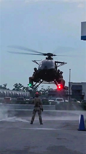 MH‑6 Little Bird Entry and Exit Grey Bull Rescue Special Operations