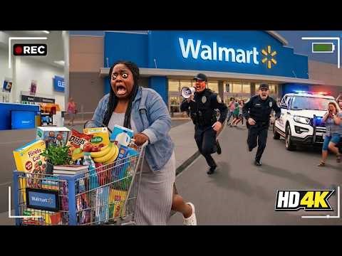 Cops Surprise Walmart Shoplifters — They Didn’t See It Coming | Shoplifter Arrested