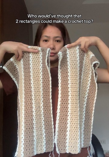 Create Your Own Crochet Top with Simple Rectangles