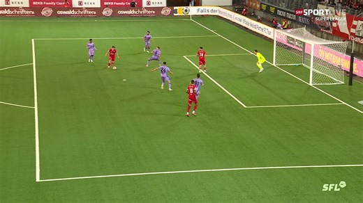 2:0! Heule kommt völlig frei zum Abschluss