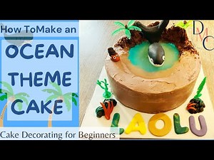 Ocean Theme Cake: Step-by-Step Cake Decorating Tutorial for Beginners