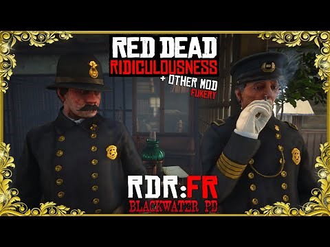 I Am The Law! RDR:First Response Early Access Beta Gameplay | Police Mod for Red Dead Redemption 2