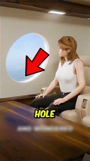 Why Airplane Windows Have a Tiny Hole, Here’s Why!