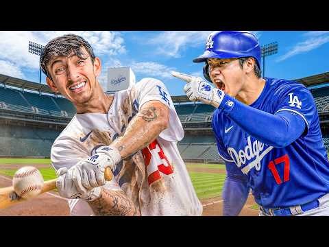 Can I Survive 24 Hours As An MLB Player? (ft. Shohei Ohtani)