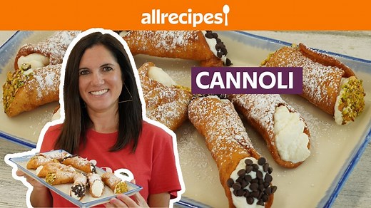 102K views · 3.4K reactions | Holy Cannoli! This is the perfect homemade treat to make for parties or get-togethers. Garnished with whatever toppings your heart desires, very few things come close to a homemade cannoli. Let Nicole show you how to make these creamy, crispy, perfect goodies 襤 GET THE RECIPE: https://bit.ly/3sZyGcq | Allrecipes | Facebook