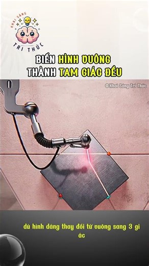 Biến Hình Vuông thành Tam Giác Đều