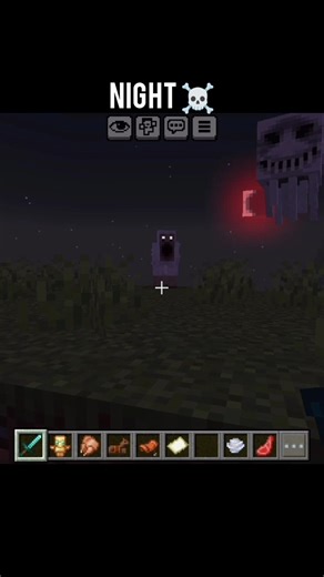Minecraft Dark Side in Night ☠️
