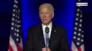 Joe Biden on gridlock in Congress: “Let this grim era of demonization in America begin to end here and now. Refusal of Democrats and Republicans to cooperate with one another, it’s not some mysterious force beyond our control, it’s a decision.” https://abcn.ws/38kX0Jt | ABC News Politics