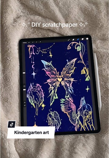Exploring Kindergarten Art: DIY Scratch Paper Tutorial
