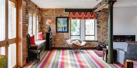 Inside the former Wapping tea warehouse transformed into a dream riverside loft