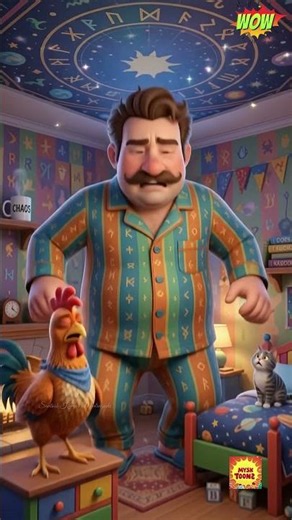 📺 The Magic Remote Went Too Far! 😂🐔 #funnyrooster #magicremote