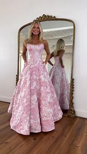 Everyone’s got their eye on this Sherri Hill gown 👀✨ Pockets Pearls = prom perfection 💕 Would you say yes to this dress? 💫 #girligirlboutique #sherrihill #prom2026 #promdress | Girli Girl Boutique