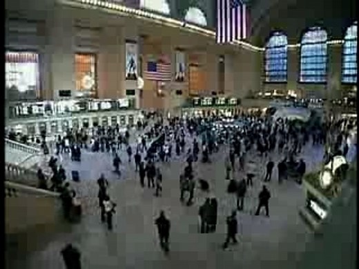 Flash mob dans la gare "Grand Central Station" de NYC