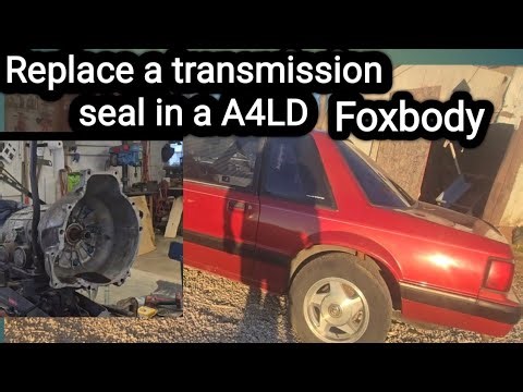 Fix transmision seal on A A4LD 1990 Foxbody