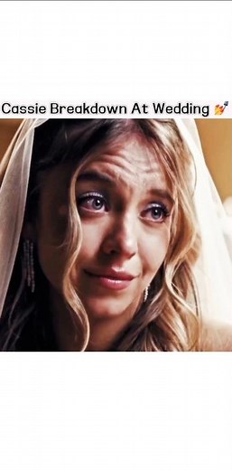Cassie Iconic Wedding Scene | Euphoria Season 3 | #euphoria #wedding #edit #rue #couple #dress