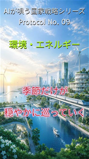 Terra Sync AIが唄う国家戦略 環境・グリーンテック #scifi #shorts