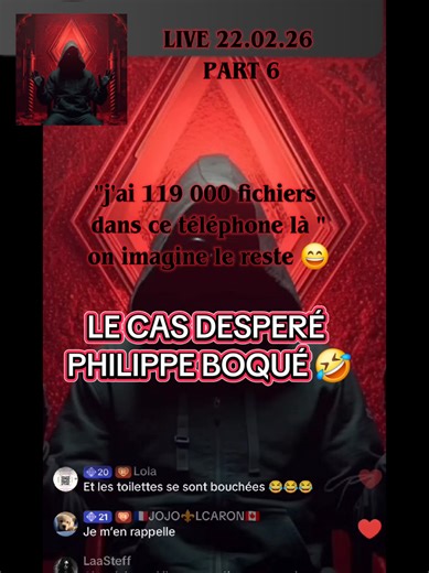 Philippe Boqué en Direct : Le Cas Désespéré