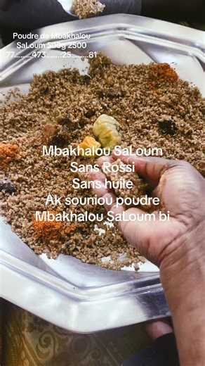 #Mbakhalou Saloum#PoudreMbakhalouSaloum#CuisineSenegalaise#Saloumsaloum@binette agro