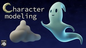 Character Modeling, Ghost With The Skin Modifier
