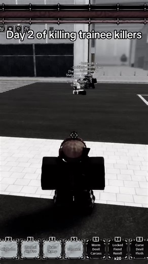 Killing Trainee Killers in Roblox - Day 2 Gameplay